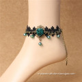 MYLOVE green crystal anklet lace anklet jewelry summer design MLFL84